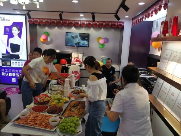 【喜報】熱烈祝賀佳歌集成灶湖南常寧旗艦店重磅升級，盛大開業(yè)！