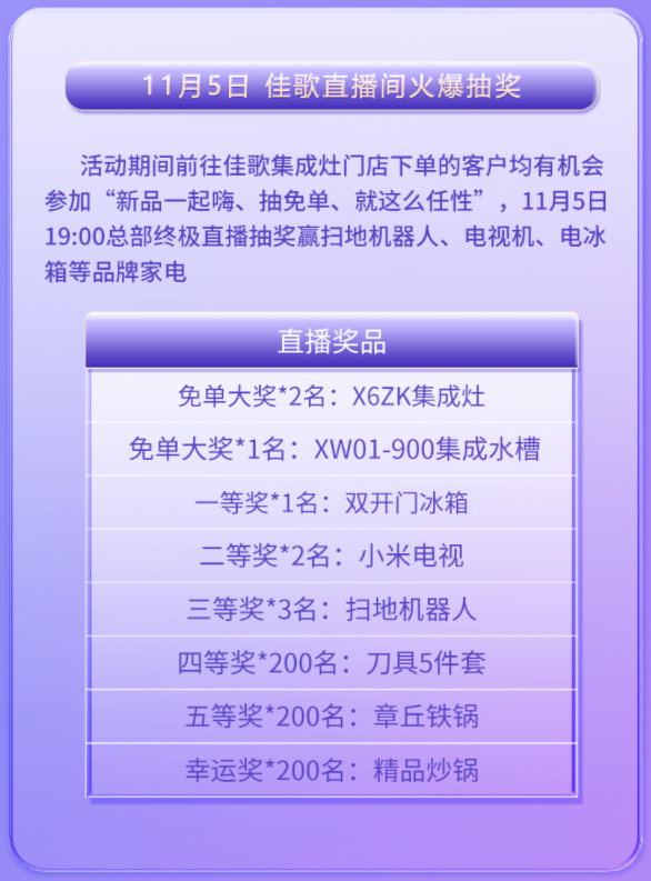 新品一起嗨，免單等你來！今年雙十一就那么任性！